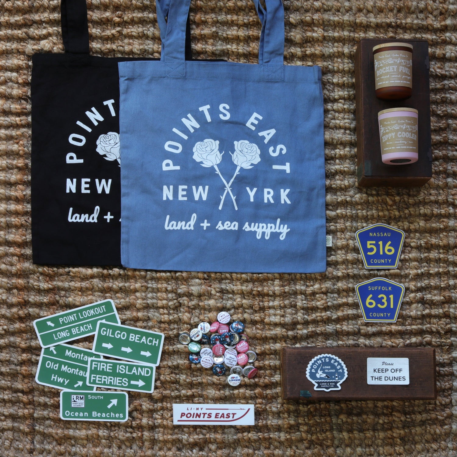 Bags, Candles, Stickers and More