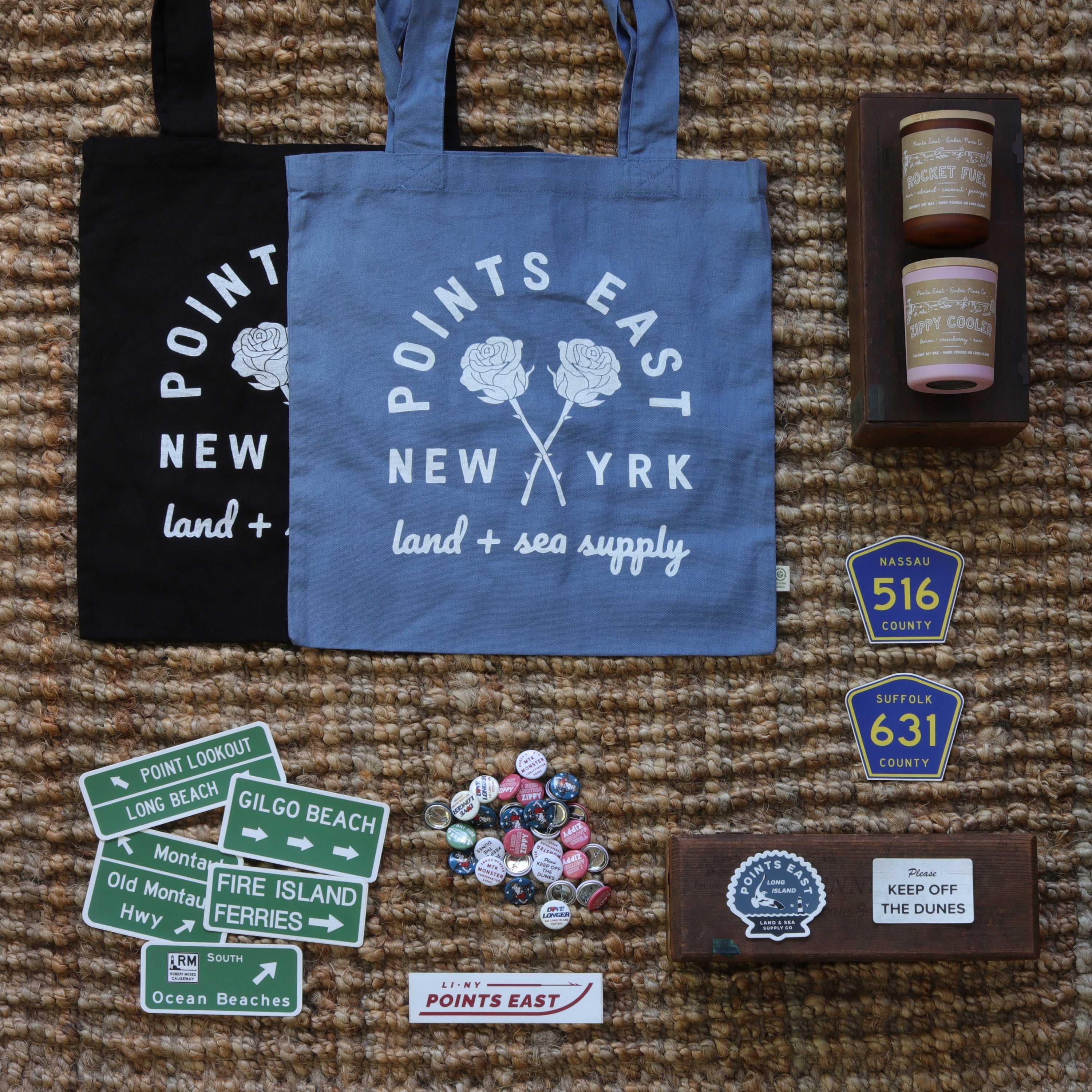 Bags, Candles, Stickers and More