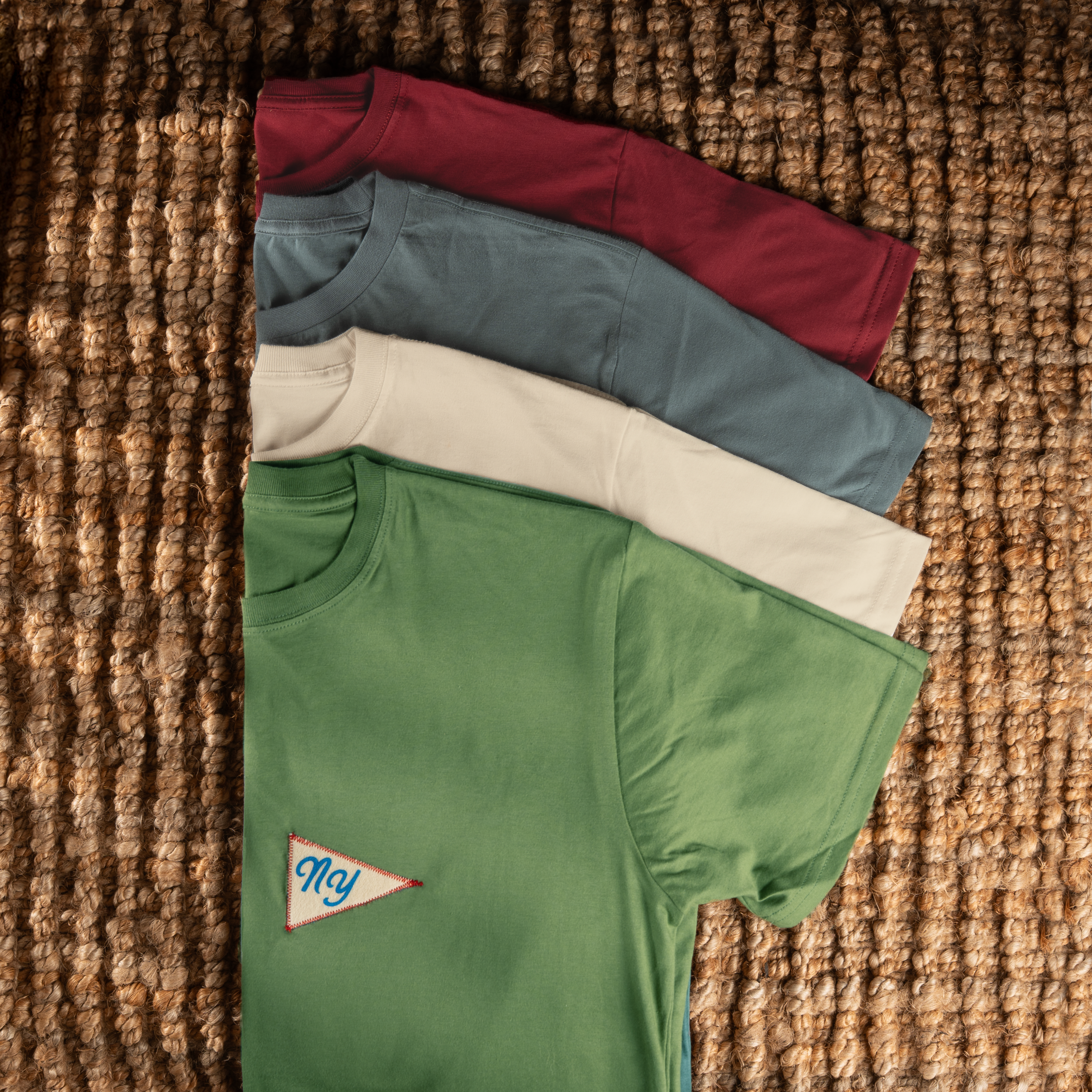 Points East 2026 Tshirt club, featuring made in america and organic and recycled shirt.