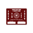2026 T-Shirt Club