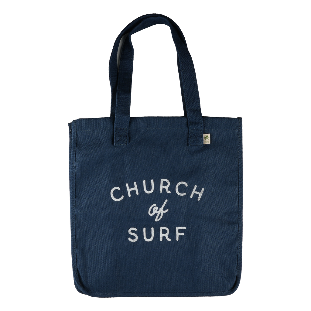 Church of Surf Hemp Tote Bag