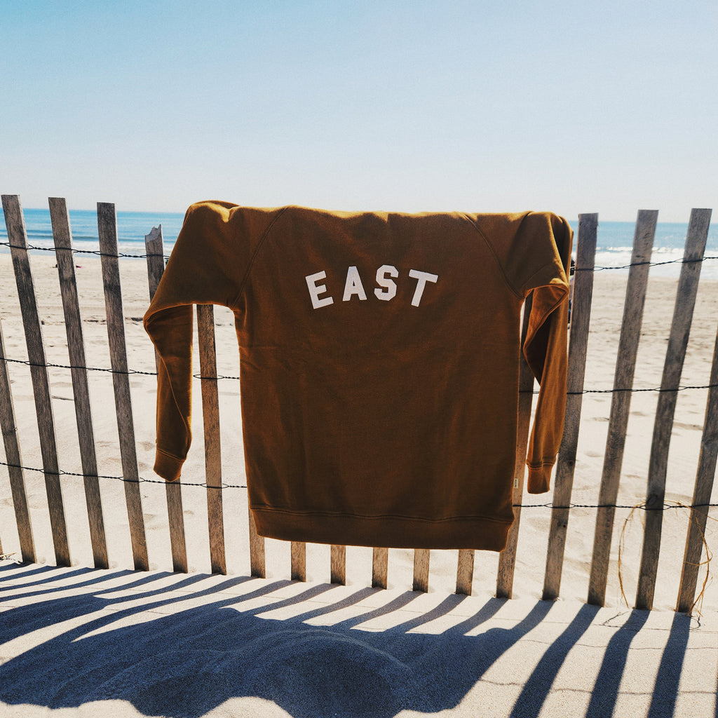 EAST Embroidered Hemp Crew