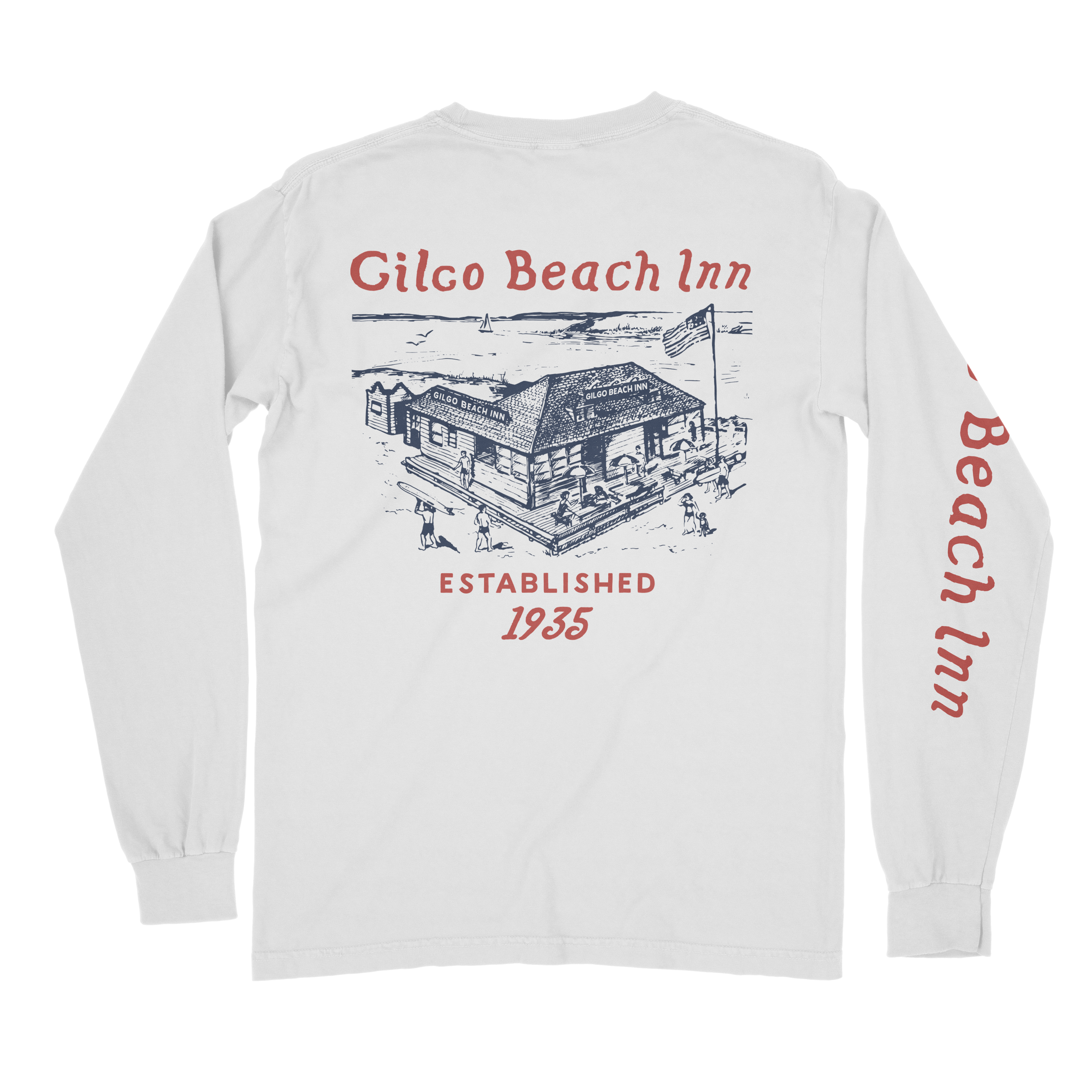 GBI 1935 Long Sleeve - White