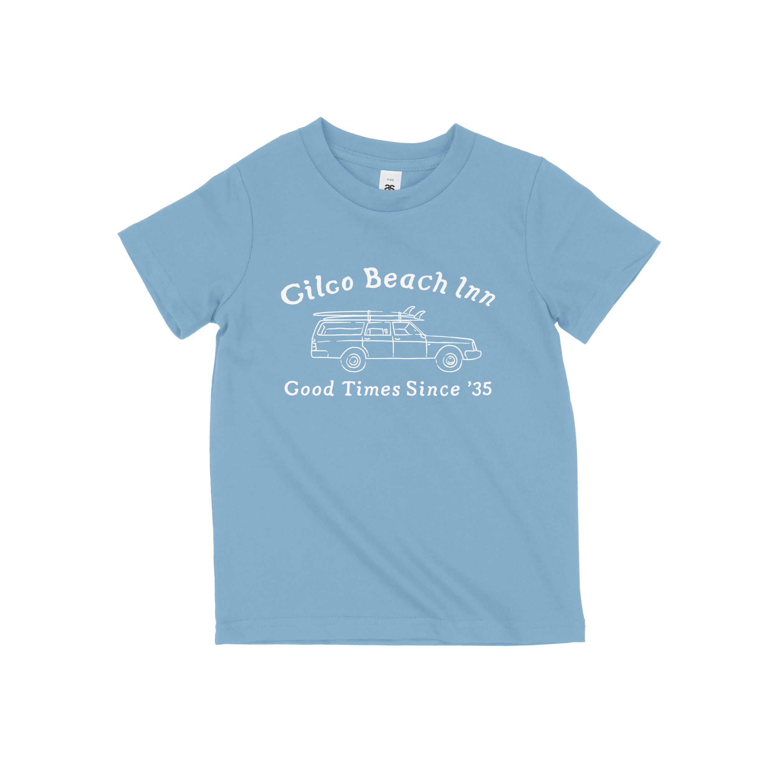 GBI Kids Woody Tee - Ferry Blue
