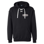 Housers Lace Up Hoodie- Black