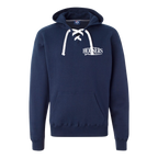 Housers Lace Up Hoodie- Navy