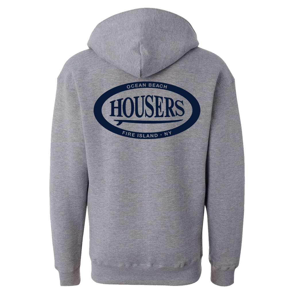 Housers Lace Up Hoodie- Heather