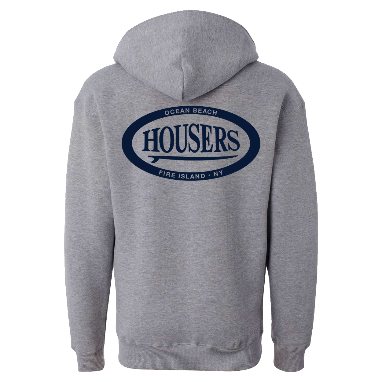 Housers Lace Up Hoodie- Heather