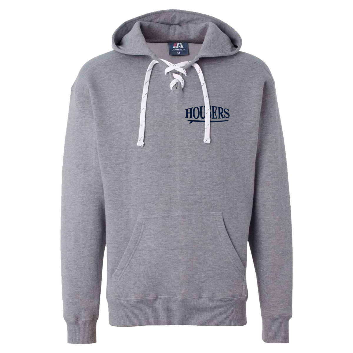 Housers Lace Up Hoodie- Heather