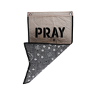 Pray For Surf Antique Broad Pennant