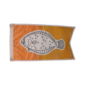 Sailworthy Fluke Broad Pennant Fishing Flag 006