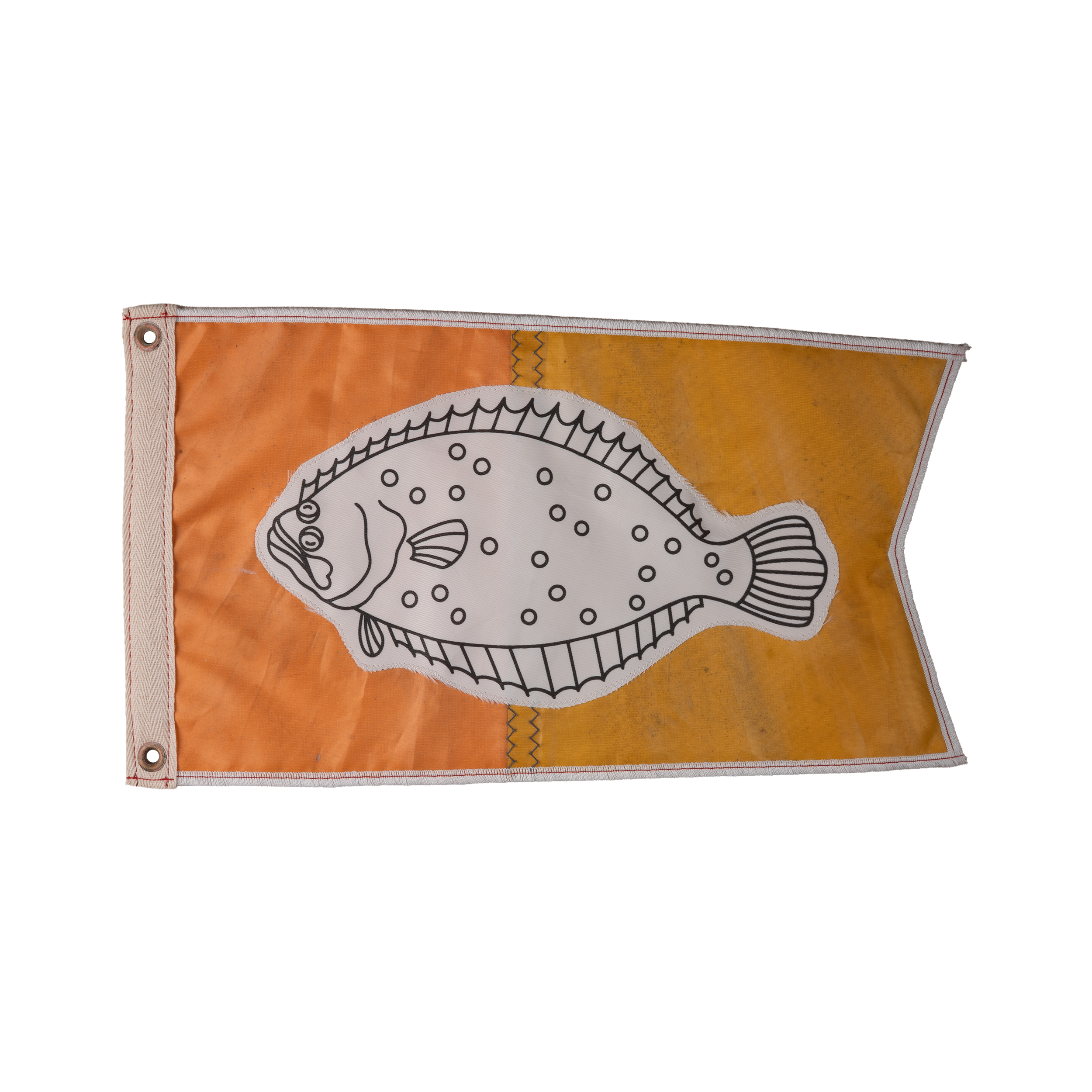 Sailworthy Fluke Broad Pennant Fishing Flag 006