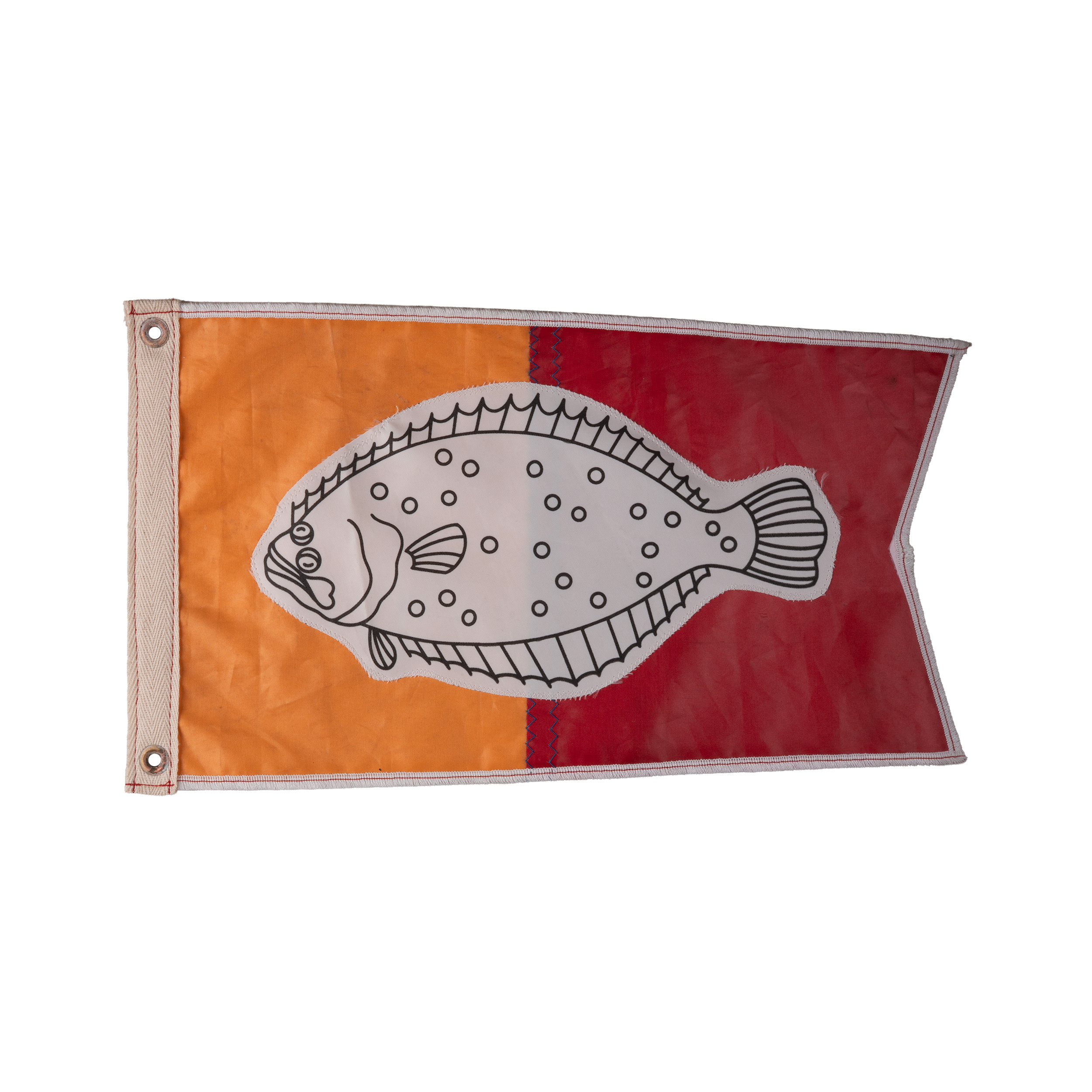 Sailworthy Fluke Broad Pennant Fishing Flag 007