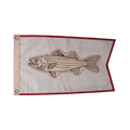 Sailworthy Striped Bass Broad Pennant Fishing Flag 008