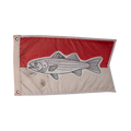 Sailworthy Striped Bass Broad Pennant Fishing Flag 009