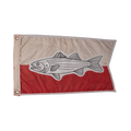 Sailworthy Striped Bass Broad Pennant Fishing Flag 010