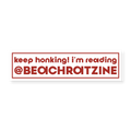 Beach Rat Honking Sticker