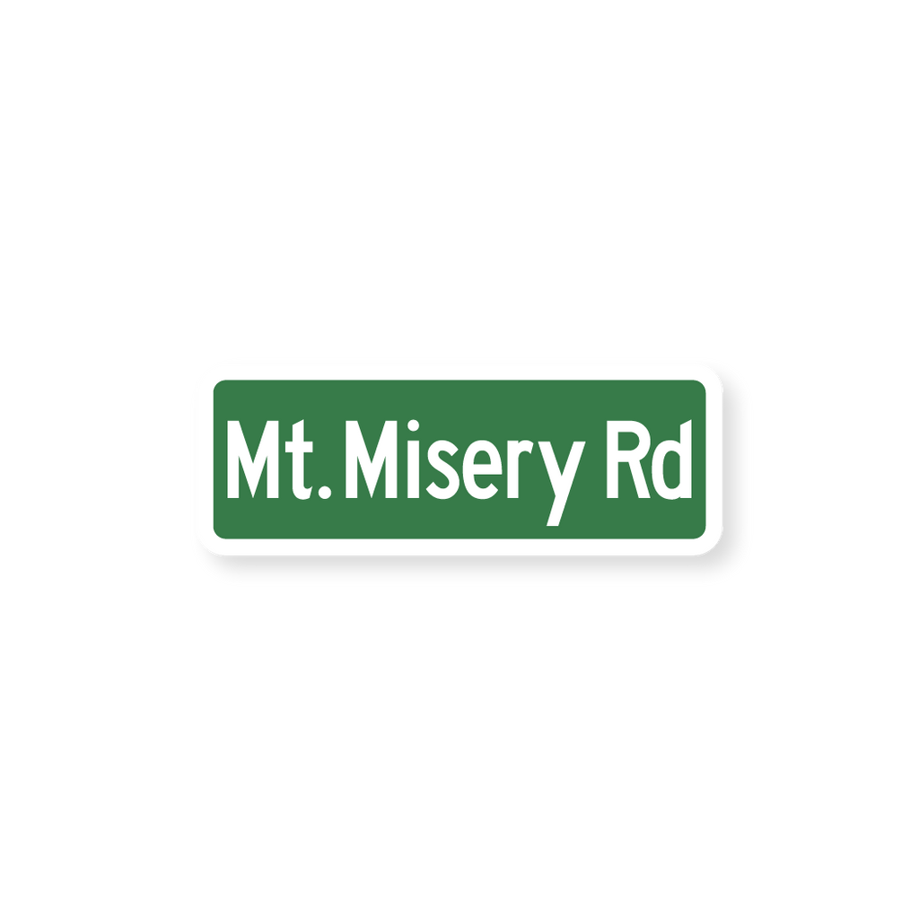 Mt. Misery Sticker