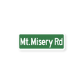 Mt. Misery Sticker