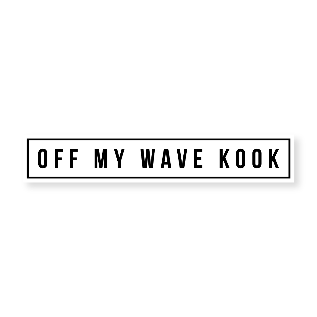 Off My Wave Kook Sticker