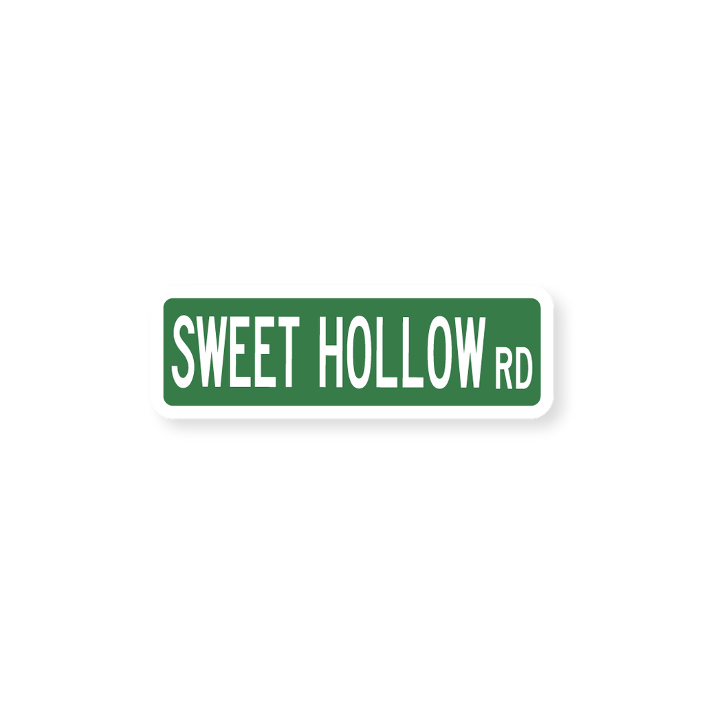Sweet Hollow Road Sticker