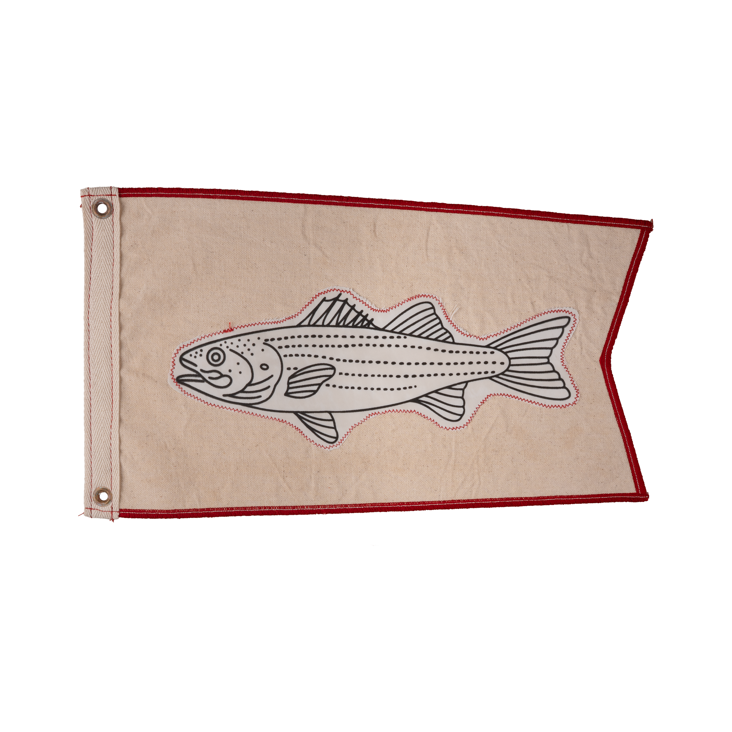 Striper Broad Pennant Fishing Flag
