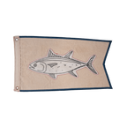 Bluefin Tuna Broad Pennant Fishing Flag