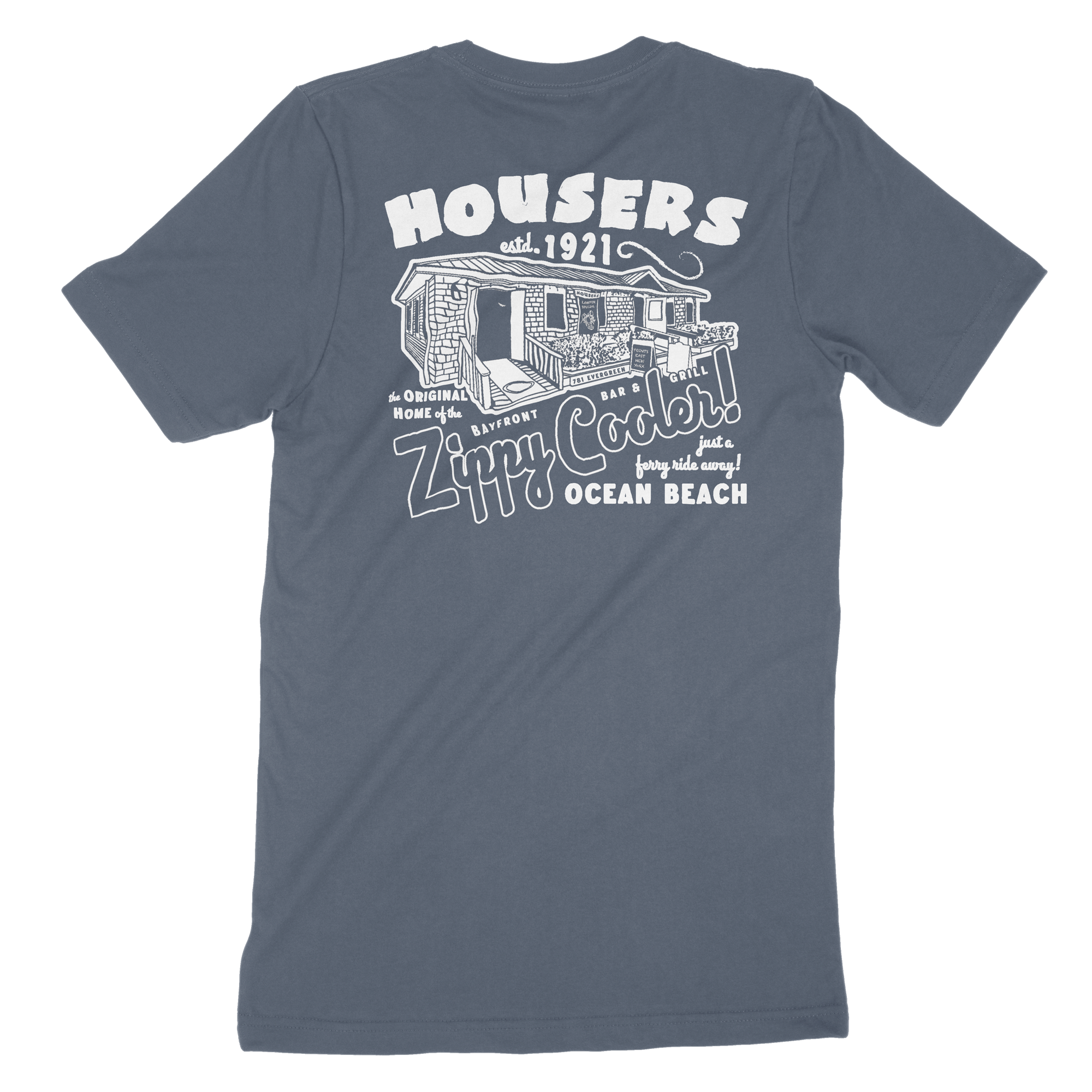 Zippy Cooler Tee - Pacific